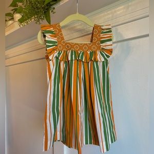 🧡🤍💚Eleanor Rose fall tunic top/dress